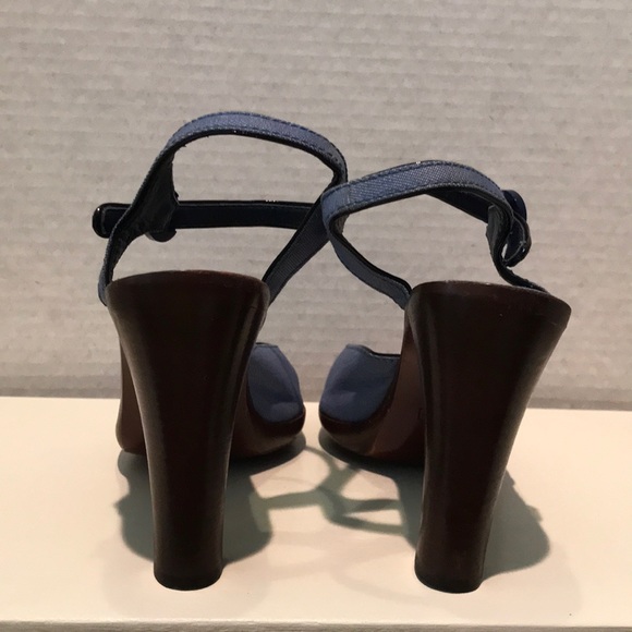 Marc Jacobs Denim High Heeled Shoes - Picture 3 of 10